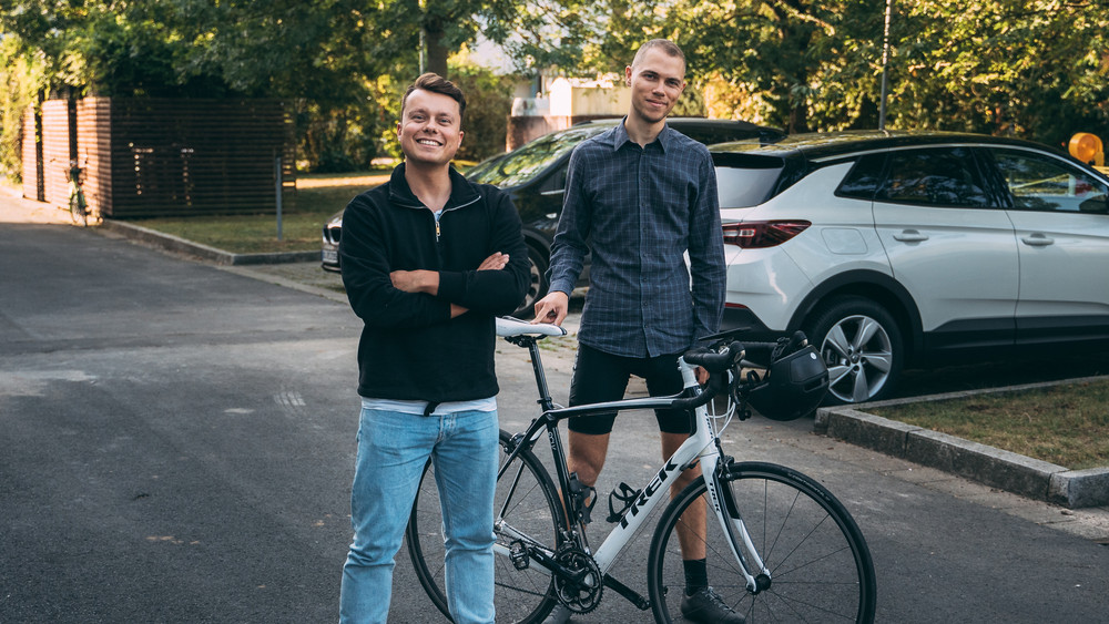 johan & max wetten mit dem fahrrad nach mailand